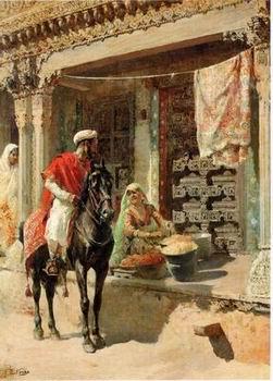 unknow artist Arab or Arabic people and life. Orientalism oil paintings 618